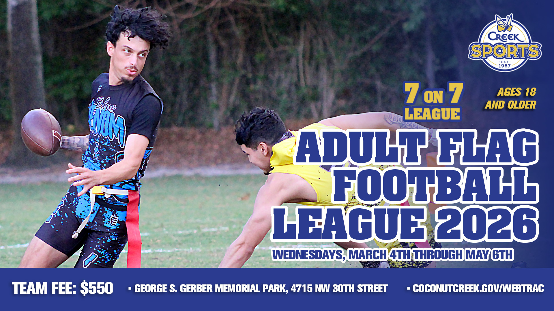 2026 Adult Flag Football League