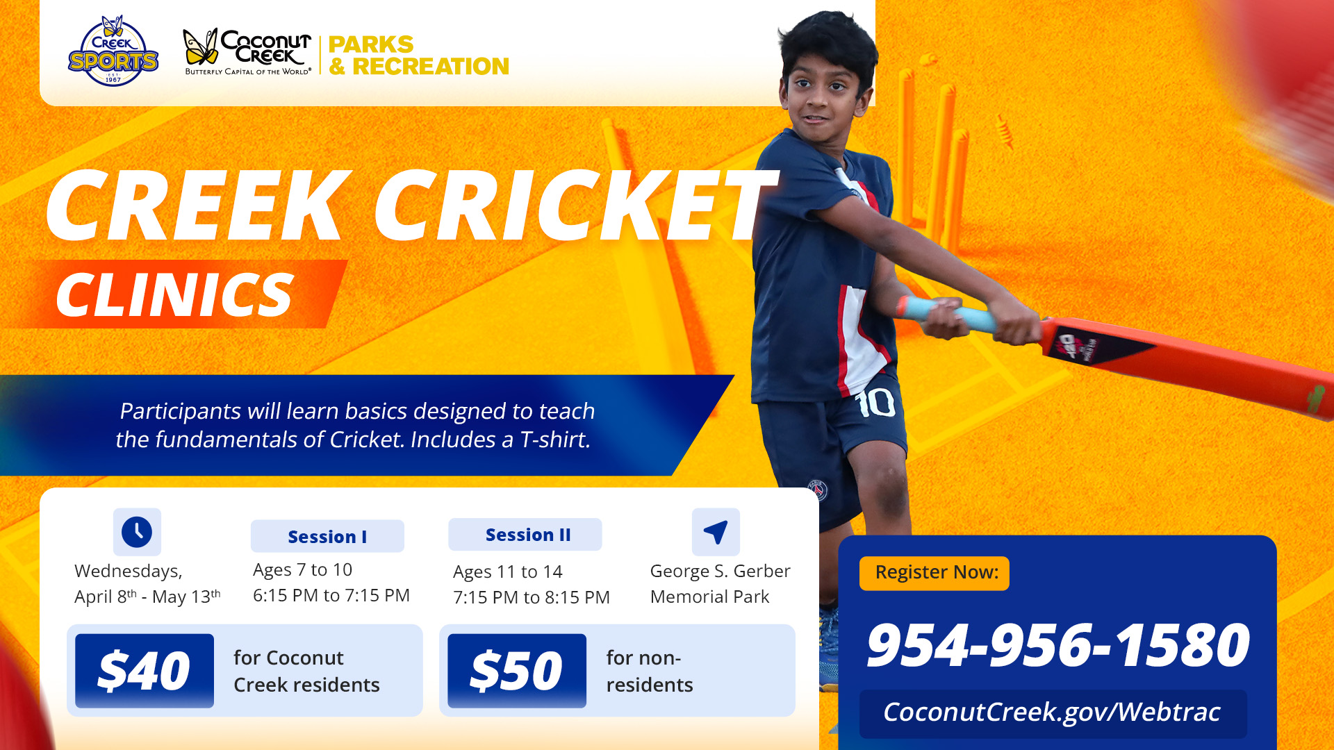 2026 Creek Cricket Clinics