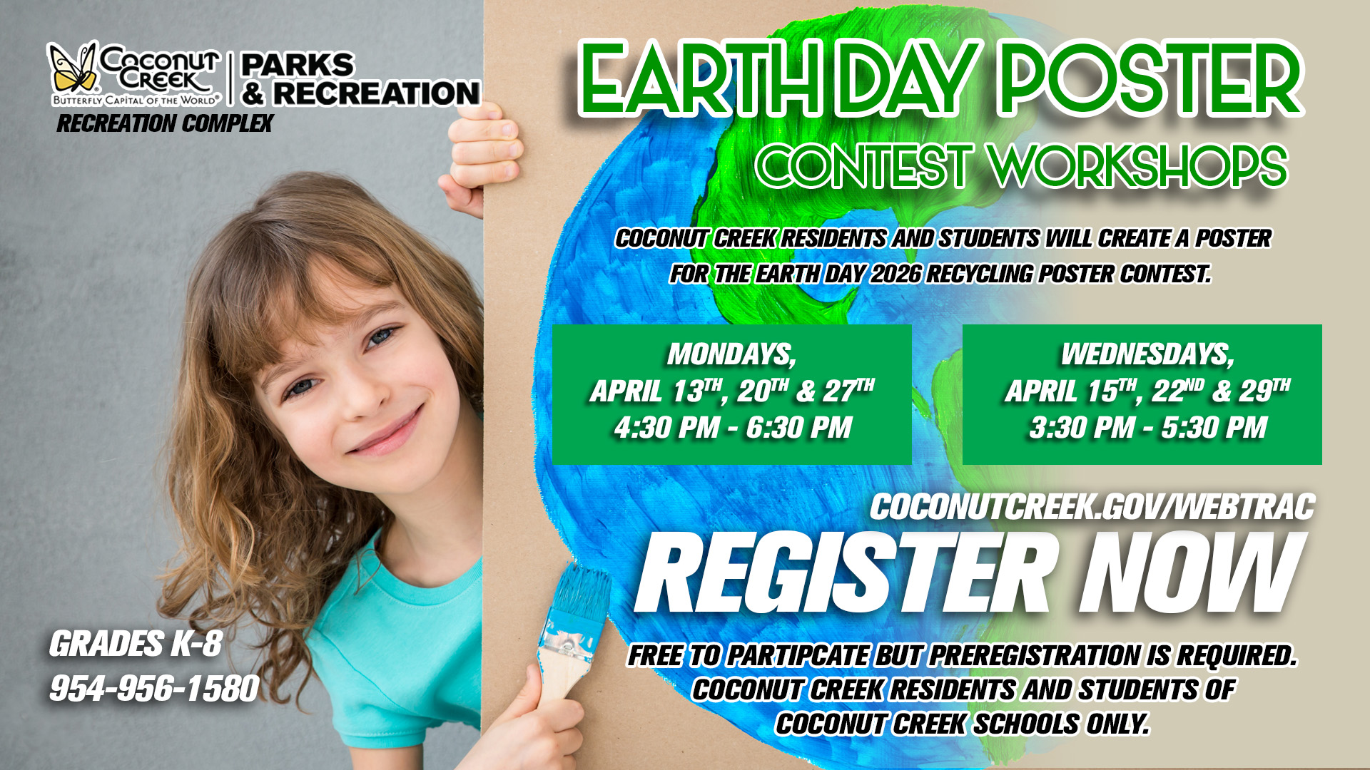 2026 Earth Day Poster Contest Workshops