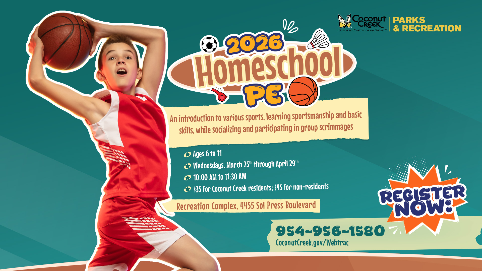 2026 Homeschool PE March