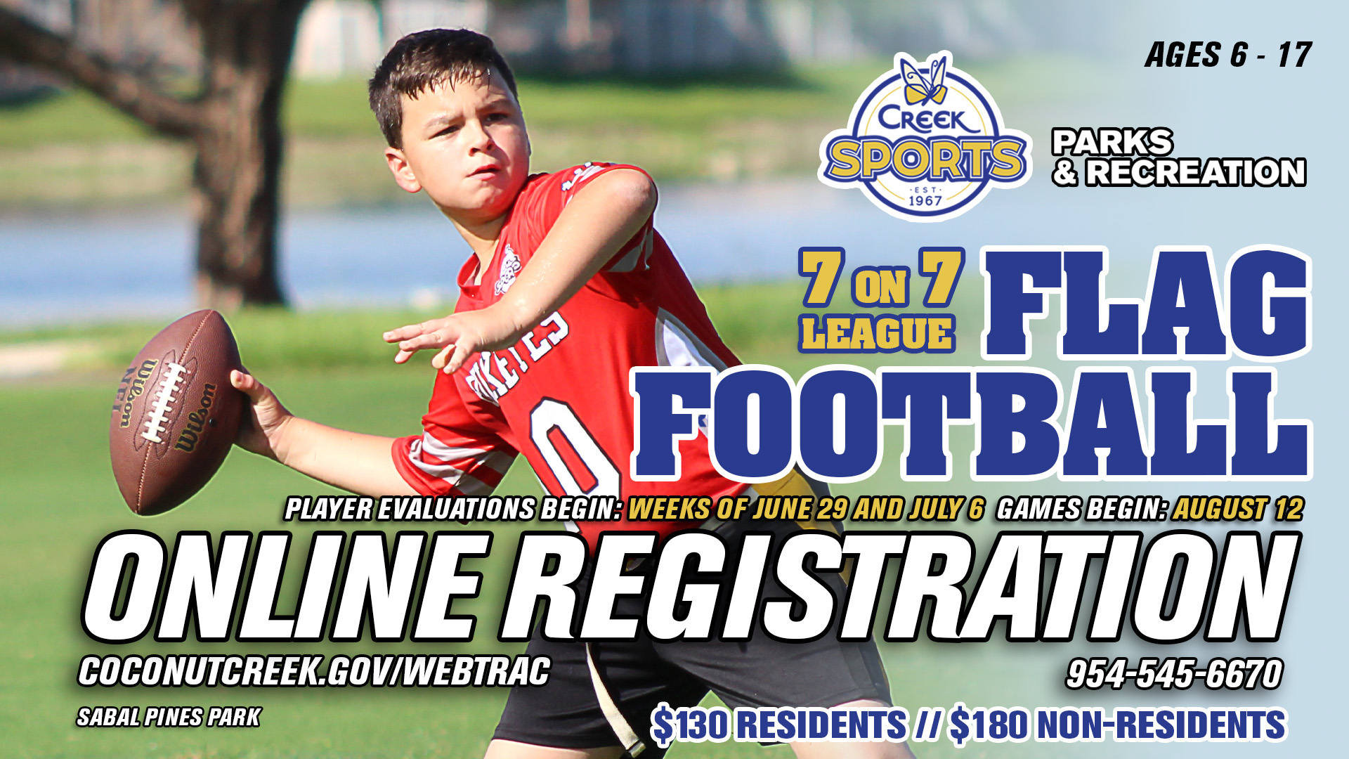 2026 Youth Flag Football League