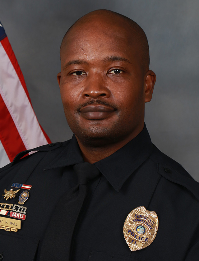 Coconut Creek Police Sgt. Roger Hall