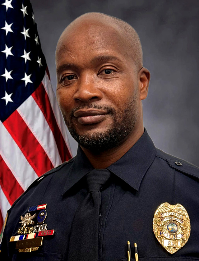 Coconut Creek Police Sgt. Roger Hall