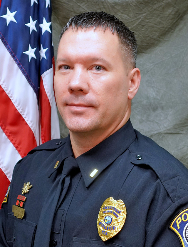 Coconut Creek Police Lieutenant Kevin Valade