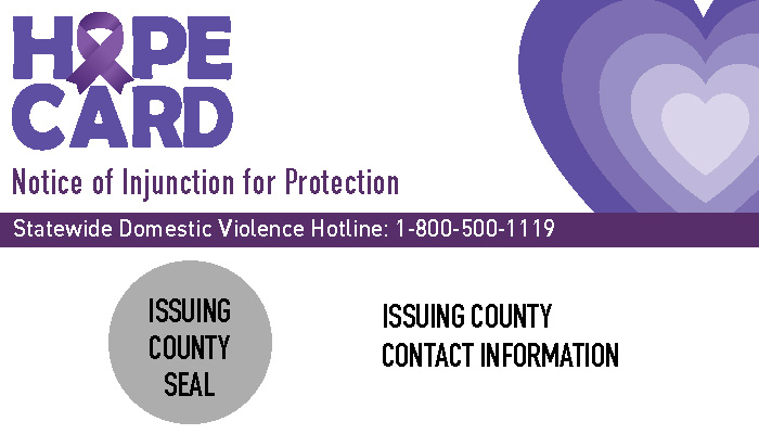 Hope Card Sample Front